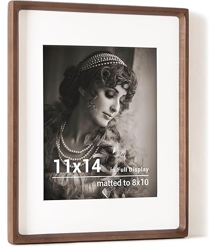 Amazon.co.jp: 11x14 写真フレーム 3枚セット 無垢オーク材フレーム 11